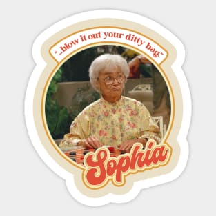 Sophia Petrillo )( Blow It Out Your Ditty Bag Sticker